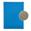 Projektmappe A4 aus Karton Smiltainis mit Metallclip, mit Aufdruck Blau