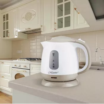 Elektrischer Wasserkocher Maestro 1L 1100W Beige