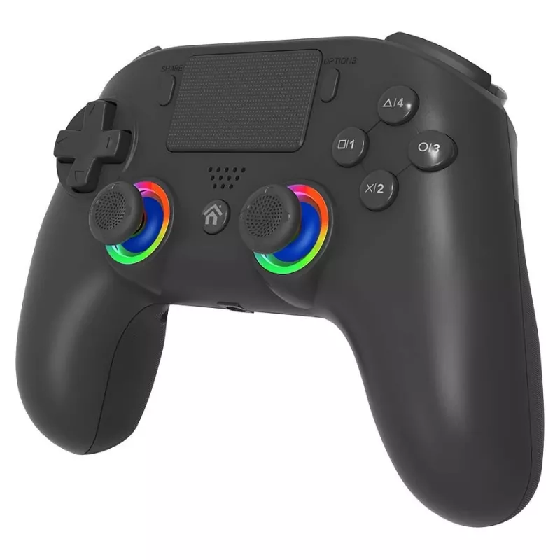 Gamepad Subsonic PS5 Wireless LED Controller Schwarz D-pad Home Optionen Teilen