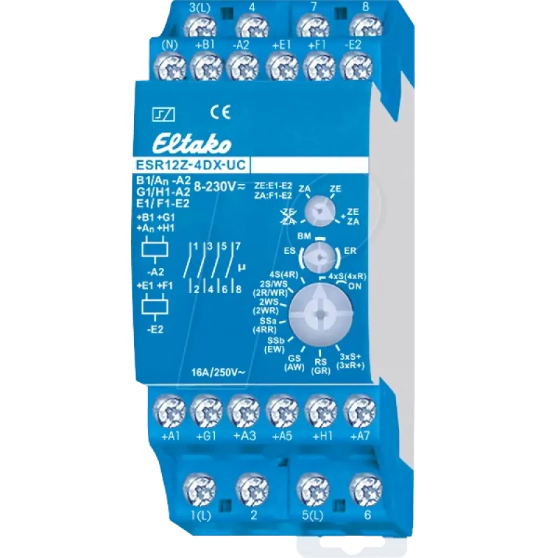 Stromstoßrelais ESR12Z-4DX-UC (21400301)