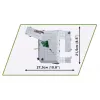 Konstruktionsset Cobi Deutscher Bunker Regelbau 667/642 Modell COBI-3136 – detailliertes Bausteinset