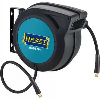 HAZET 9040N-13 - Wandmontierte Schlauchtrommel - Automatisch - Funktional - Schwarz - Blau - Kunststoff - Polymer - wandmontiert