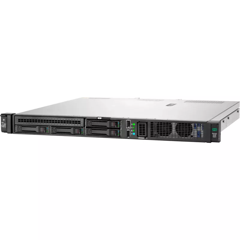 HPE ProLiant DL20 Gen11 E-2434 3,4 GHz 4c 1P 32 GB-U 4SFF 2x480 GB SATA SSD 800 W PS EU Server