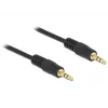 Audio-Kabel DeLOCK 0,5 m 3,5 mm Stecker/Stecker