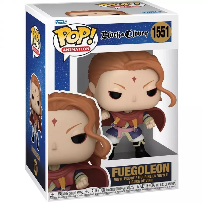 Funko Pop Figur Schwarz Clover Fuegoleon 10 cm (143273)