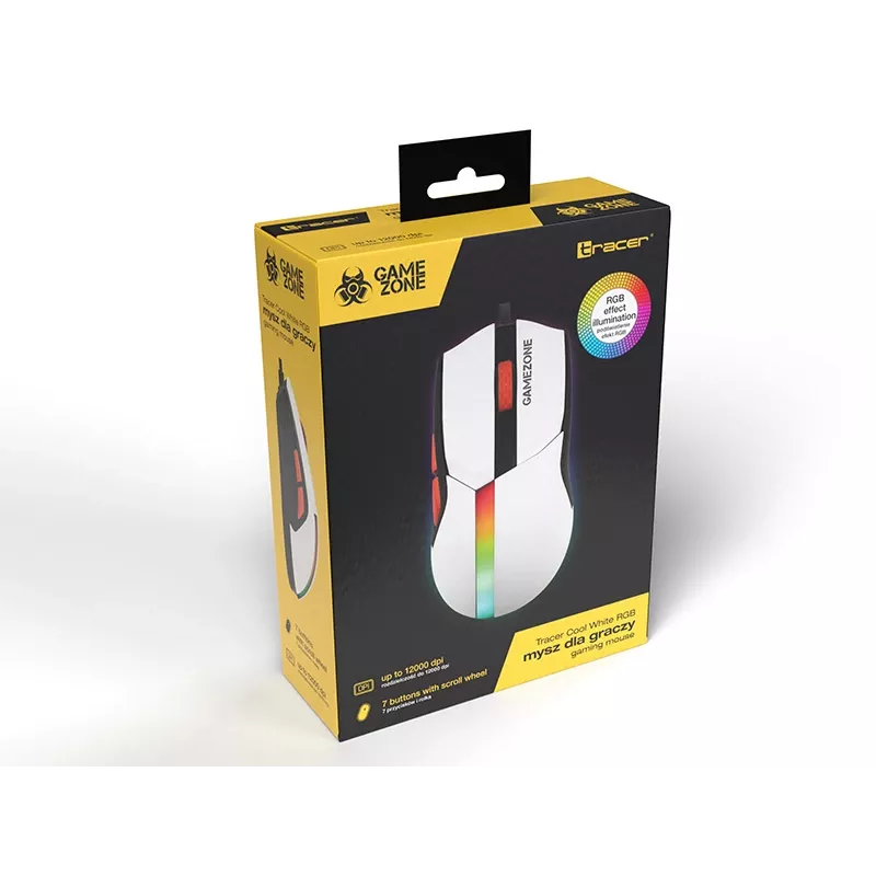 Maus Tracer 47417 Gamezone Cool White RGB USB