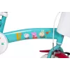 Kinderfahrrad Toimsa TOI1198 12 Zoll Peppa Pig Design, 12-Zoll-Schaumstoffräder, Vorderbremse, Stützräder, Korb