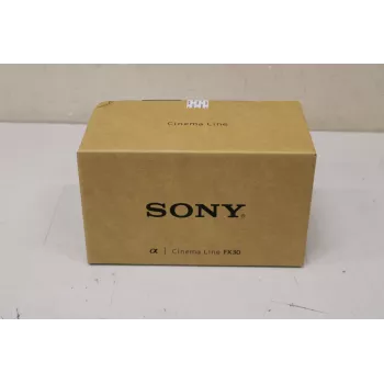 Cinema Camera Sony FX30B 35mm Wechselobjektiv (ohne XLR) — beschädigte Verpackung