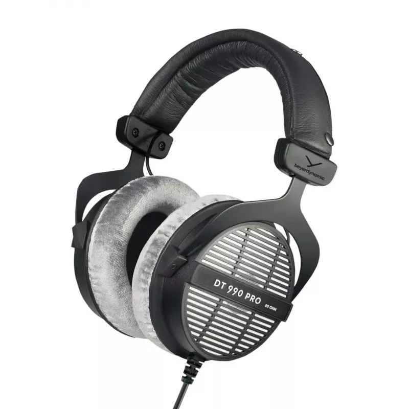 Studio-Kopfhörer Beyerdynamic DT 990 PRO 80 Ω, kabelgebunden, ohrumschließend, 3 m Kabel, schwarz