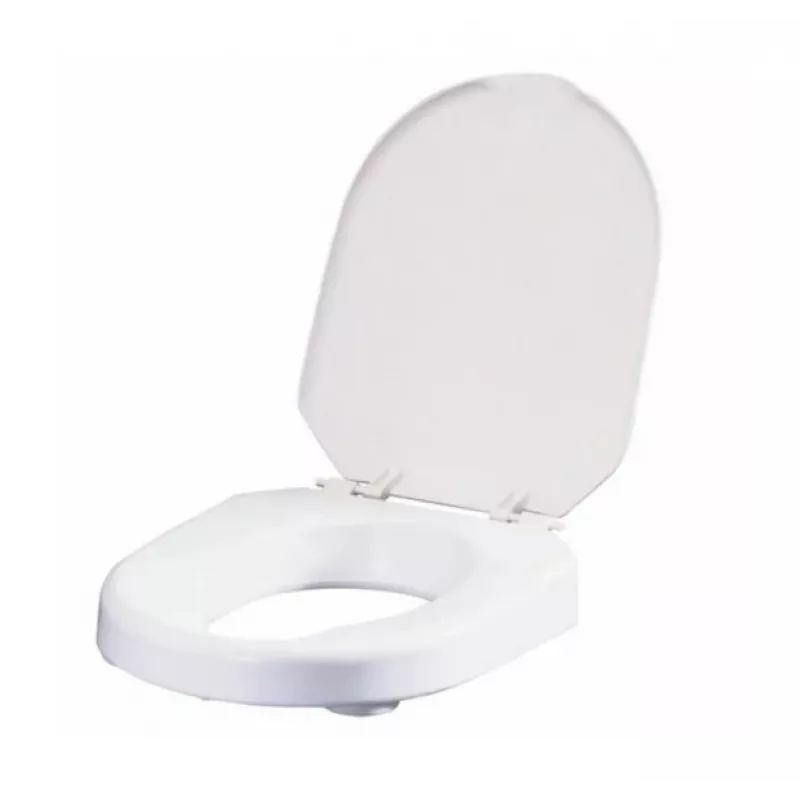 Etac Hi-Loo erhöhter Toilettensitz mit Deckel, 10 cm