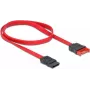 SATA-Kabel DeLOCK 83954 0,6 m SATA 7-Pin Schwarz Rot