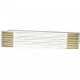 Gliedermaßstab STANLEY 0-35-458, Holz, 2 m, 17 mm breit, weiß/gelb