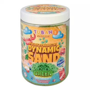 Kinetic Sand für Kinder Tuban TU3555 grün 3 Jahre