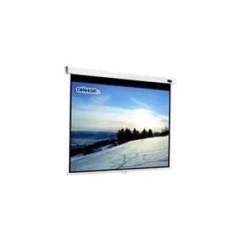 Celexon Professional manuell – Leinwand – Deckenmontage möglich, für Wandmontage geeignet – 276 cm (109) – 1:1 – Weiß
