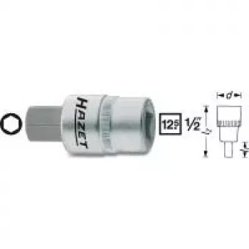 Hazet Innensechskant-Schraubendrehereinsatz 12,5 mm (1/2), Bremssattel-Schraubendrehereinsatz 986-9 Antrieb (Werkze (986-9)