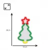 Künstlicher Weihnachtsbaum MANTA SNL106MT mit Neonlichtern