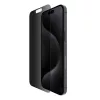 Belkin ScreenForce Pro - Bildschirmschutz für Handy - 2,5D - Glas - mit Sichtschutzfilter - Glas - für Apple iPhone 15 Pro Max (OVA150ZZ)