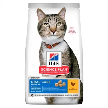 HILL'S SP Adult Oral Care Chicken - Trockenfutter für Katzen - 1,5 kg