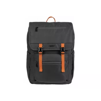 NATEC Niala Ginger Orange 39,6 cm (15,6) Rucksack Schwarz