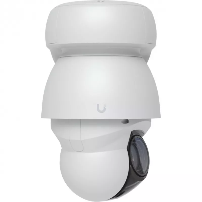 IP-Überwachungskamera UBIQUITI UVC-AI-PTZ-W — AI PTZ industriell kugelförmig 3864×2160, 22× optischer Zoom, 360° Drehung, kabelgebunden, Wand/Mast/Schreibtisch, weiß