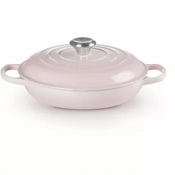 Le Creuset Signature 26 cm Gourmet Professional Bräter Rosa