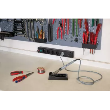 Power Extension Brennenstuhl Bremounta 3m 5 AC Outlets Indoor Schwarz