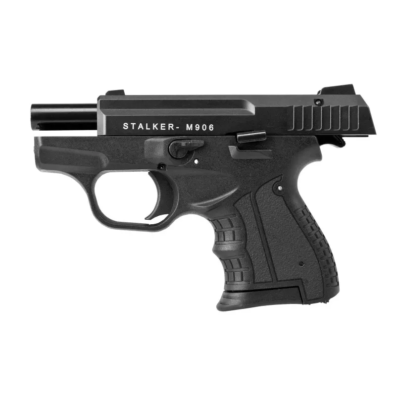 Signal-Schreckschusspistole STALKER M906 BAS Kaliber .22 Long Blank (6 mm) Schwarz