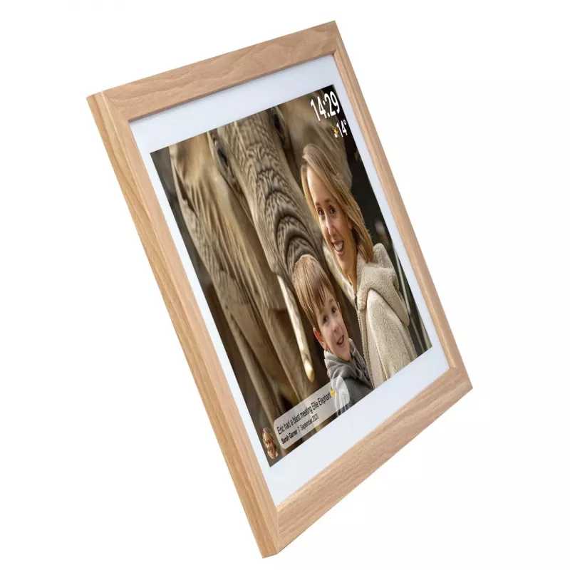 Denver PFF-2162LW digitaler Bilderrahmen Hellbraun 54,6 cm (21,5 inch) Touchscreen Wi-Fi