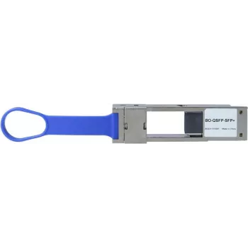 BlueOptics QSFP28-zu-SFP28-Medienkonverter XQ+CM0000-XS+ – 100 Gigabit