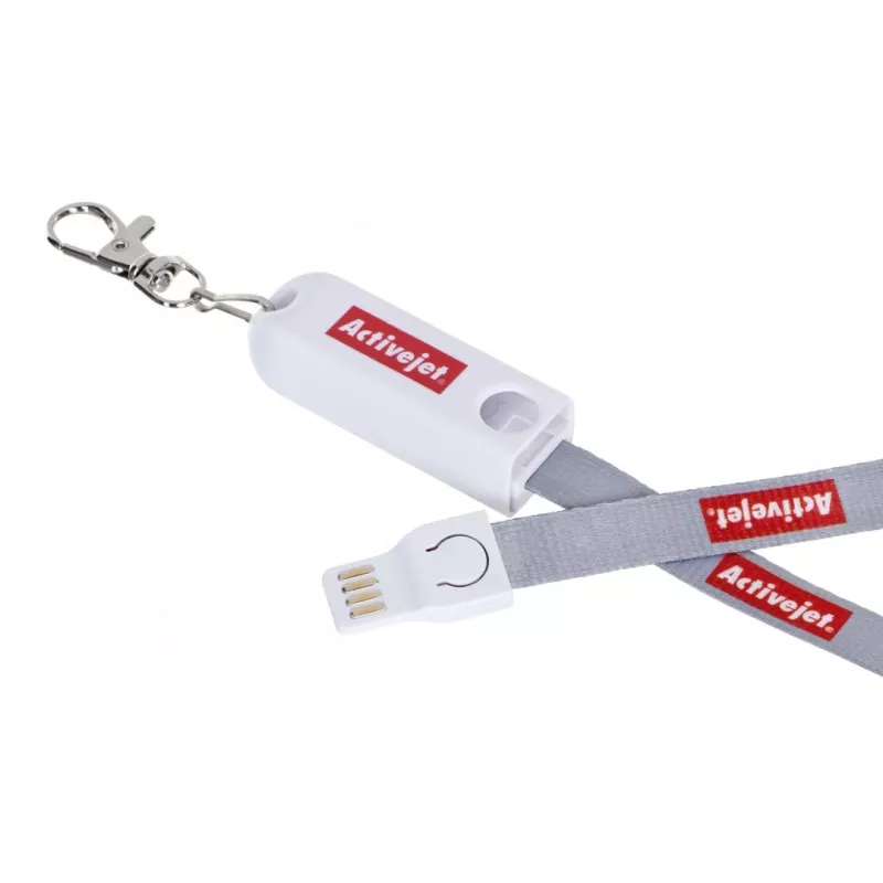 Activejet-Lanyard mit Ladekabel 3-in-1 Handy-Ladegerät