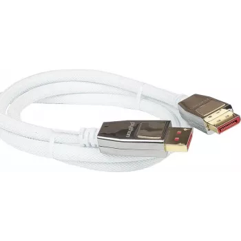 PYTHON Verbindungskabel DisplayPort 1.4 10m 8K UHD-2 a60Hz Goldbeschichtet OFC - Kabel - Digital/Anzeige/Video