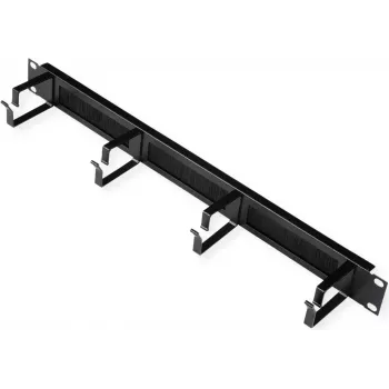 ROLINE 19-Zoll-Patchpanel 1HE mit Bürstenleiste 44x60mm schwarz