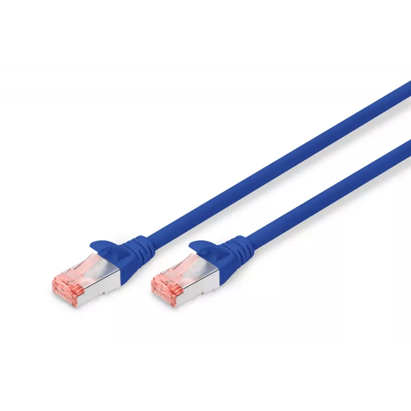 Digitus Netzwerkkabel CAT 6 S/FTP RJ-45 10m Blau