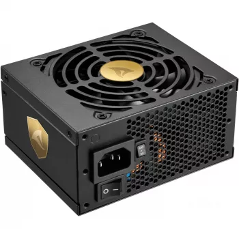 750W Sharkoon Rebel P20 SFX 750W (schwarz, 1x 12-Pin High Power Connector, 2x PCIe, Kabelmanagement, 750 Watt)