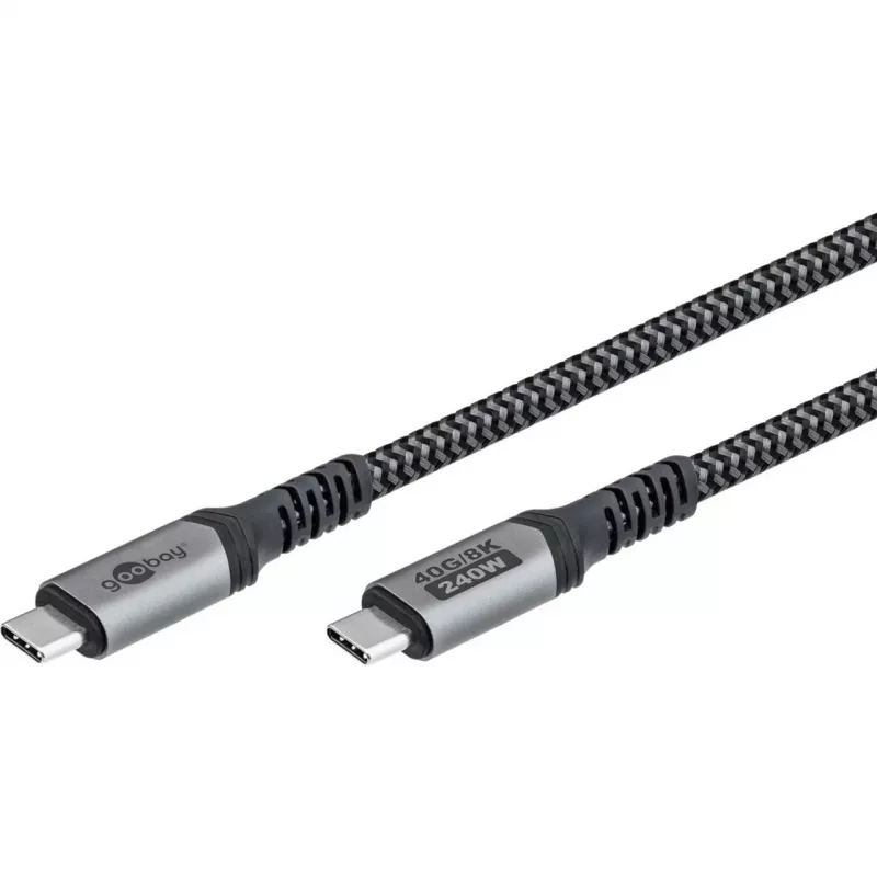 Goobay 74210 USB-Kabel Schwarz