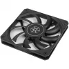 Gehäuselüfter SILVERSTONE SST-AS120B 120mm schwarz transparent, 3-Pin