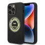 Karl Lagerfeld Soft Cover Silicone RSG Black für Apple iPhone 14 Pro KLHCP14LSRSGRCK