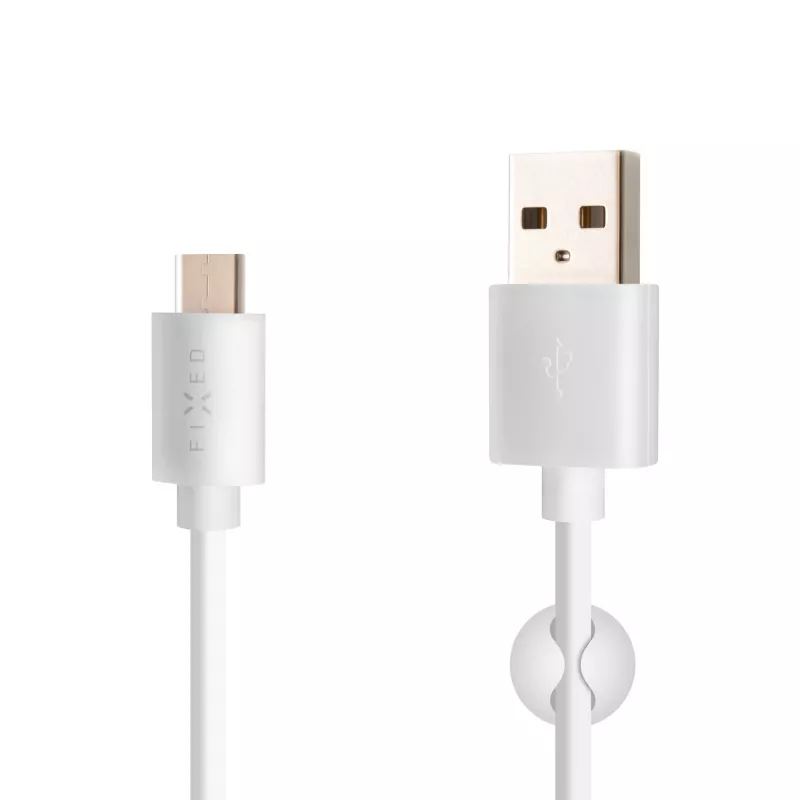 USB-auf-USB-C Daten- und Ladekabel FIXED FIXD-UC2M-WH — 2,0 m, weiß