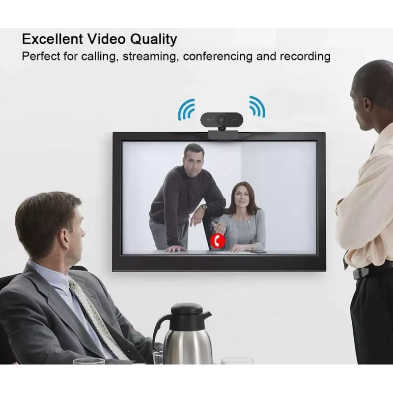 Webcam MANTA W177 1080p-Auflösung mit Bluetooth-Konnektivität