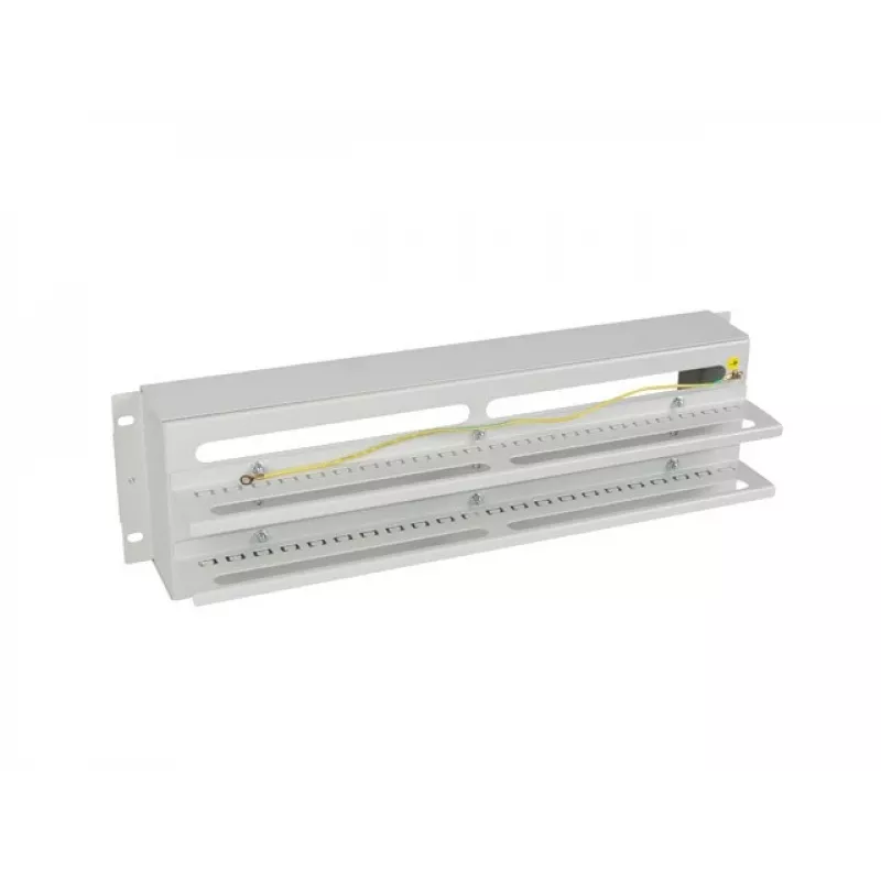 Verteilerschrank Lanberg AK-VDP103-S Grau Stahl 48,3 cm
