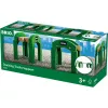 BRIO 33253 Stützfüße grün, 2 Stk.