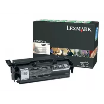Toner Lexmark T654X11E 30000 Seiten Schwarz