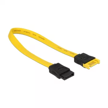 SATA-Kabel DeLOCK 83949 0,2m SATA 7-pin Gelb