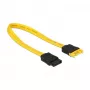 SATA-Kabel DeLOCK 83949 0,2m SATA 7-pin Gelb