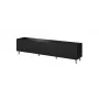 Cama RTV-Schrank PAFOS 200x42x52 schwarz matt