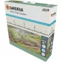 Micro-Drip-System Tropfbewässerungsset Gemüse-/Blumenbeet 60 m², Tropfer schwarz/Grau, Modell 2023