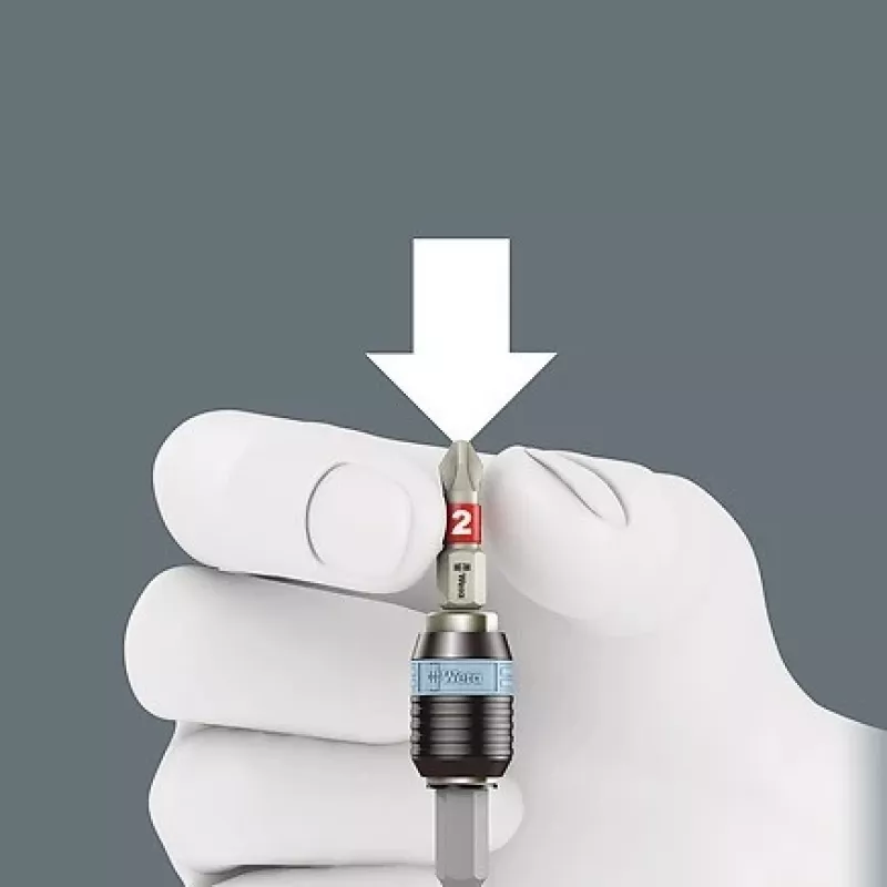 Wera Bit-Set 30-teilig BC Stainless/30 Bit-Check Phillips Phillips, Phillips Pozidriv, TORX, Innensechskant (05071109001)
