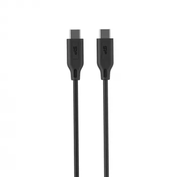 USB-Kabel Silicon Power LK15CC 1m USB-C Schwarz 0,48 Gbit/s