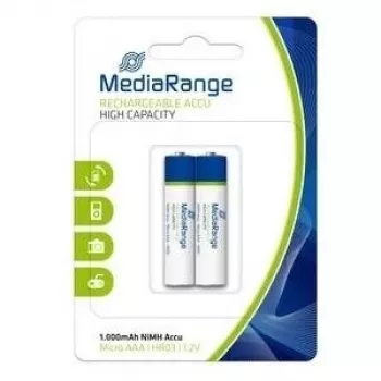 Wiederaufladbarer Akku MediaRange MRBAT122 AAA Nickel-Metallhydrid NiMH