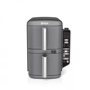 Ninja Double Stack XL Heißluftfritteuse 2 Fächer mit Temperatursonde SmartCook 9,5 L SL451EU